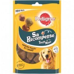 LOT DE 4 - PEDIGREE - Sa Récompense pour chien Poulet Canard - sachet de 140 g