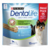 LOT DE 4 - PURINA - DENTALIFE Récompense pour chien Medium  12-25 kg - sachet de 15 bâtonnets - 345 g