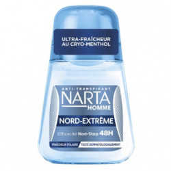 NARTA - Nord-Extrême Déodorant Anti Transpirant Homme 48h - roll-on de 50 ml
