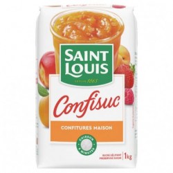 LOT DE 4 - SAINT LOUIS - Confisuc Spécial Confitures - paquet de 1 Kg