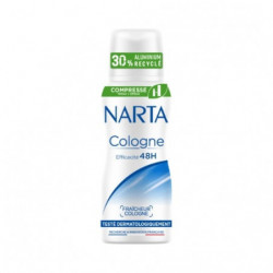 LOT DE 5 - NARTA - Déodorant 48h Fraîcheur Cologne - spray de 100 ml