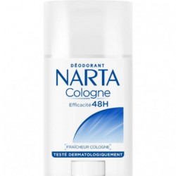 LOT DE 4 - NARTA - Déodorant 48h Fraîcheur Cologne - roll-on de 50 ml
