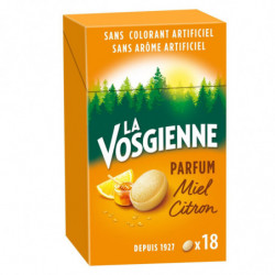 LOT DE 4 - LA VOSGIENNE - Bonbons Miel Citron - boîte de 36 g