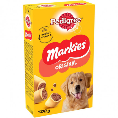 PEDIGREE - Markies Récompense pour chien moyens grands biscuit - boite de 500 g