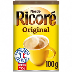 LOT DE 6 - RICORE - Café Soluble Chicorée Original - boite de 100 g