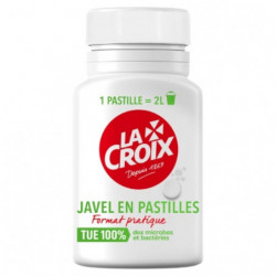 LA CROIX - Javel Désinfectant en pastilles - boite de 40 pastilles - 150 g