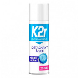 LOT DE 2 - K2R - Détachant à sec spray poudre active - 200 ml