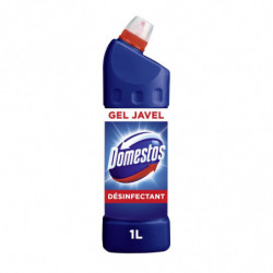 LOT DE 2 - DOMESTOS - Original Gel WC javel 100% désinfectant - flacon de 1 l