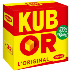 LOT DE 3 - MAGGI - KUB OR Bouillon cubes - Bouillons - boite de 32 cubes - 128 g