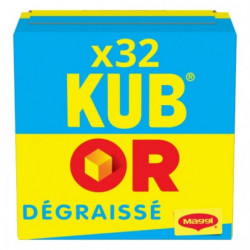 MAGGI - Kub Or Bouillon Dégraissé  - 16 bâtonnets de 2 cubes - 128 g