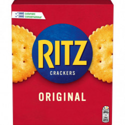 LOT DE 8 - RITZ - Crackers Original Biscuits apéritifs - boîte de 200 g