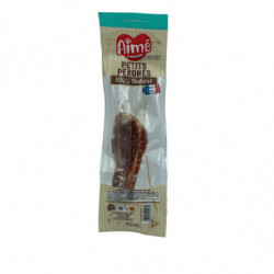 LOT DE 3 - AIME - Os à mâcher Tibia de porc Récompense pour chien - sachet de 3 pièces