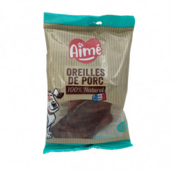AIME - oreilles de porc Récompense pour chien - sachet de 2 pièces