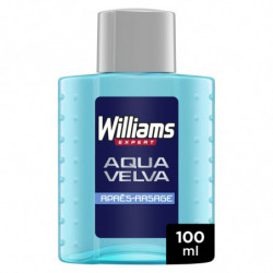 LOT DE 3 - WILLIAMS - Après-Rasage Lotion Aqua Velva - flacon de 100 ml