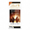 LOT DE 2 - LINDT - Excellence Fusion Noir 70% Cacao et Lait Extra Fin - tablette de 100 g