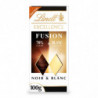 LOT DE 6 - LINDT - Excellence Fusion Noir 70% Cacao et Blanc Velouté  - tablette de 100 g