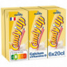 LOT DE 2 - CANDY UP - Goût Vanille Boisson Lactée - pack de 6 briques de 20 cl