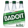 BADOIT - Eau Gazeuse Naturelle Finement Pétillante - pack de 6 bouteilles de 50 cl