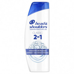 HEAD SHOULDERS - 2en1 2in1 Shampoing Antipelliculaire Classic - flacon de 625 ml