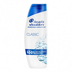 LOT DE 4 - HEAD SHOULDERS - Shampoing Antipelliculaire Classic - flacon de 330 ml