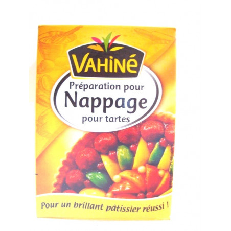 LOT DE 4 - VAHINE - VAHINÉ - Nappage Pour Tarte - boite de 21 g