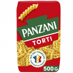 LOT DE 3 - PANZANI - Torti Pâtes - paquet de 500 g