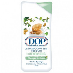 LOT DE 5 - DOP - Très Doux Shampooing 2-en-1 à Amande Douce Shampoing Cheveux Normaux - flacon de 400 ml