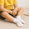 Chaussettes courtes enfant garçon SENNA coton – confort et maintien au quotidien
