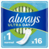 LOT DE 4 - ALWAYS - Ultra Serviettes hygiéniques Normal Taille 1 - 16 serviettes