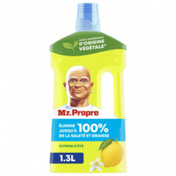 LOT DE 3 - MR PROPRE - Nettoyant Ménager Citrons D'Été - bidon de 1.3 l