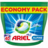 ARIEL - Alpine Lessive Capsules Tout en 1  - sachet de 40 capsules