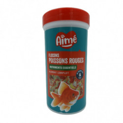 LOT DE 2 - AIME - Flocons pour poissons rouges - pot de 50 g