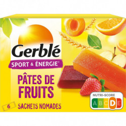 LOT DE 2 - GERBLE - Pâtes de Fruits - boîte de 162 g