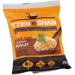TIEN SHAN - Nouilles Poulet  - paquet de 85 g