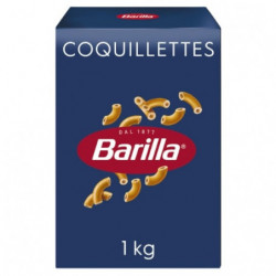 LOT DE 4 - BARILLA - Pâtes Coquillettes - paquet de 1 Kg