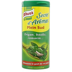 LOT DE 5 - KNORR - Secrets d'arômes Arome Plein Sud - boite de 60 g