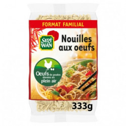 LOT DE 4 - SUZI WAN - Nouilles Asiatiques aux ufs - paquet de 333 g