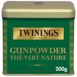 LOT DE 3 - TWININGS - Gunpowder Thé vert Nature en Vrac - boite de 200 g