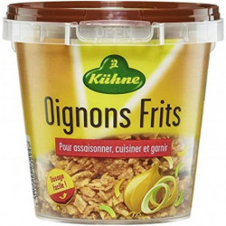 LOT DE 4 - KUHNE - Oignons Frits - boite de 100 g