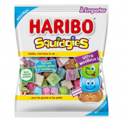 LOT DE 3 - HARIBO - Squidgies Bonbons - paquet de 200 g