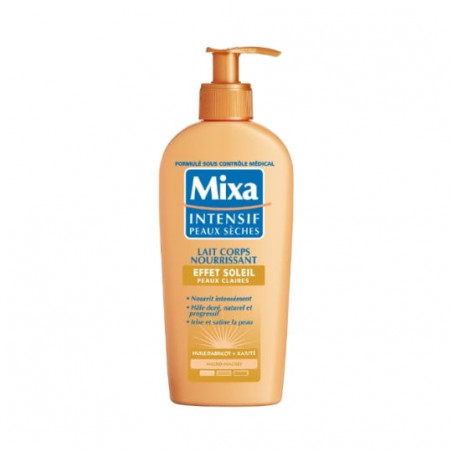 LOT DE 6 - MIXA - Intensif peaux sèches Lait soleil Peau Claire - flacon de 250 ml