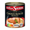 LOT DE 3 - WILLIAM SAURIN - Choucroute Royale Riesling - Plat cuisiné - boite de 800 g