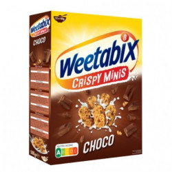 LOT DE 5 - WEETABIX - Céréales Minis Choco - paquet de 600 g 