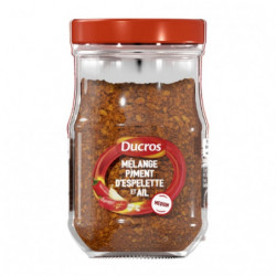 DUCROS - Piment d'Espelette et Ail roti Intensité medium - pot de 46 g