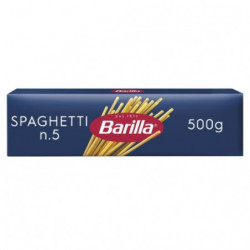 LOT DE 6 - BARILLA - Pâtes Spaghetti N° 5 - paquet de 500 g