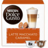 LOT DE 5 - NESCAFE - Dolce Gusto LATTE MACCHIATO Caramel - 168.8 g  - paquet de 16 dosettes