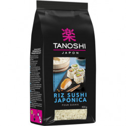 LOT DE 5 - TANOSHI - Riz Sushi Japonica - paquet de 450 g
