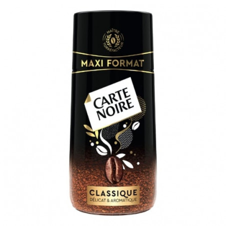 LOT DE 3 - CARTE NOIRE - Café soluble classique - bocal de 180 g