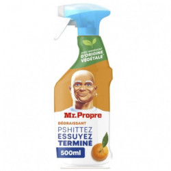LOT DE 6 - MR PROPRE - Flash Propreté Dégraissant Nettoyant Multi-usages Peps Mandarine - 500 ml