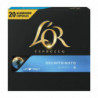 L'OR - Espresso décaféiné Decaffeinato Intensité 6 - paquet de 20 Capsules Café Compatible Nespresso